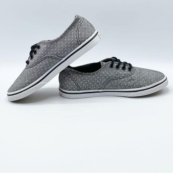 Vans Atwood lace up casual gray polka dot sneakers - Youth 1  - TB4R - Picture 7 of 9